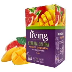 Irving Herbata zielona mango z grejpfrutem 20 torebek